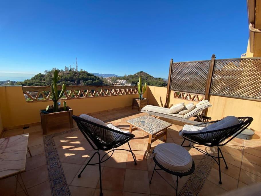 Willa Espectacular Atico Duplex Con 2 Terrazas & Piscina Malaga Zewnętrze zdjęcie
